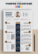 cv pompier volontaire