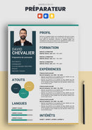 cv préparateur de commande exemple