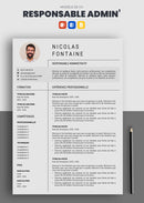 cv responsable administratif