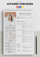 cv affaires publiques exemple