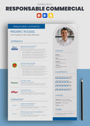 cv responsable commercial