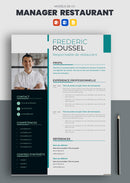 cv responsable de restaurant