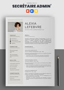 cv de secrétaire administratif