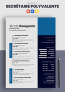 exemple cv secretaire polyvalente gratuit