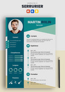 cv serrurier exemple