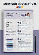 cv technicien informatique exemple