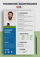 cv technicien de maintenance exemple