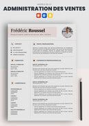 exemple cv responsable administration des ventes