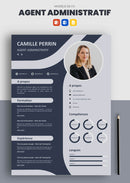 exemple cv agent administratif