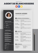 exemple cv agent de blanchisserie