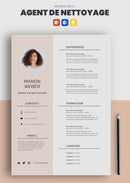 exemple cv agent de nettoyage