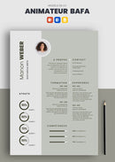 exemple de cv animateur bafa