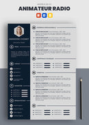 exemple cv animateur radio