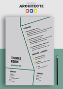 exemple cv architecte