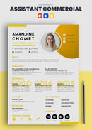 exemple cv assistante commerciale