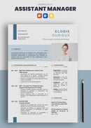 exemple de cv assistant manager