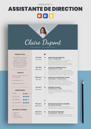 exemple de cv assistante de direction