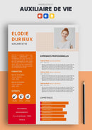 exemple de cv auxiliaire de vie