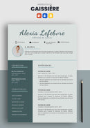 exemple de cv caissière