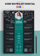 exemple cv chef de projet digital