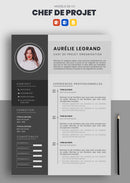 exemple de cv chef de projet organisation