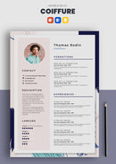 exemple de cv coiffure