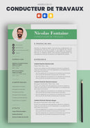 exemple cv conducteur de travaux