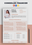 exemple cv conseiller financier