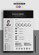 exemple de cv designer