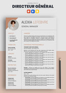 exemple cv directrice general