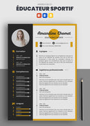 exemple cv éducateur sportif