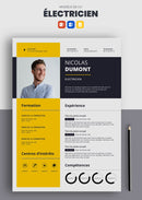 exemple cv électricien
