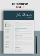 exemple cv entraineur