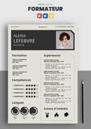 exemple cv formatrice