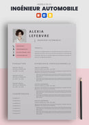 exemple cv ingénieur automobile