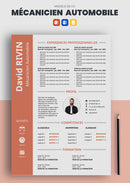 exemple cv mécanicien automobile