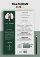 exemple cv mécanicien