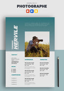 exemple de cv photographe