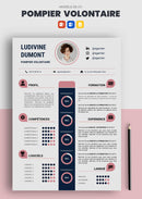 exemple cv pompier volontaire