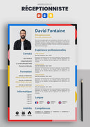 exemple cv réceptionniste