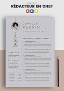 exemple cv redacteur en chef