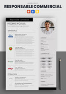 exemple de cv responsable commercial