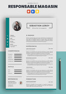 exemple de cv responsable de magasin