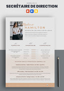 exemple de cv de secrétaire de direction