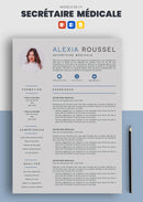 exemple de cv secrétaire médicale