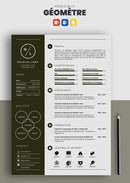 exemple de cv géomètre