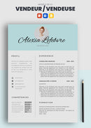 exemple de cv vendeuse