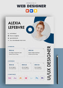 exemple cv webdesigner