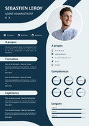 modele cv agent administratif