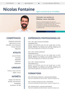 modèle cv agent commercial